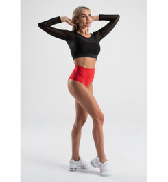 Шорты красные Pin Up Style I-Style