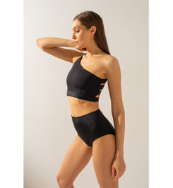 Топ черный Aura Shark