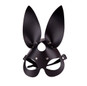 Маска черная кожаная Rabbit