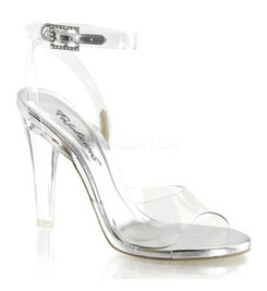 Босоножки Pleaser прозрачные CLE406/C