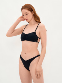 Топ черный Teodora Shark