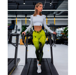 Лосины Classic Futuris "Yellow Neon" Bona Fide