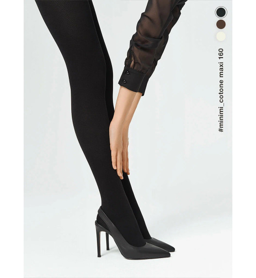 Колготки черные COTONE 160 Minimi