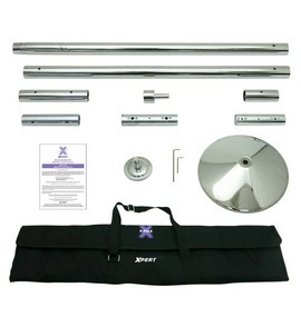 Съемный пилон для дома X-Pole Expert Chrome