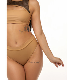 Шорты высокие телесные Tango Polerina