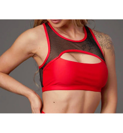 Топ красный Anela Polerina