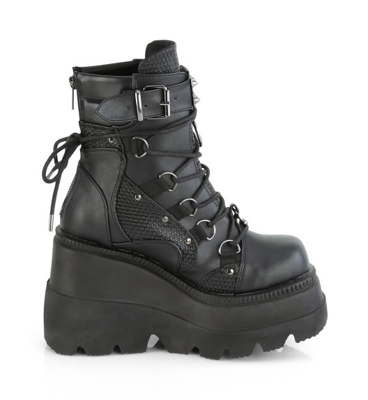 Ботинки Demonia черные SHA60/BVL