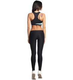 Лосины для фитнеса черные Unit Crazy Fit