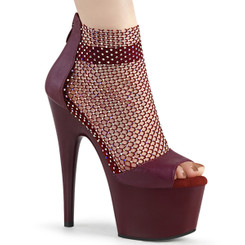 Туфли Pleaser бордовые ADO765RM/BYFS-MS/M