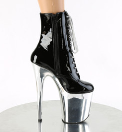 Ботильоны на платформе Pleaser черный FLAM1020/B/SCH