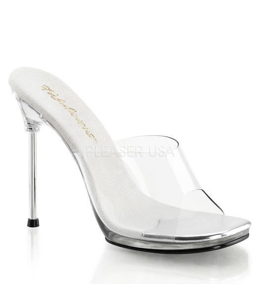 Босоножки Pleaser прозрачные CHIC01/C/M