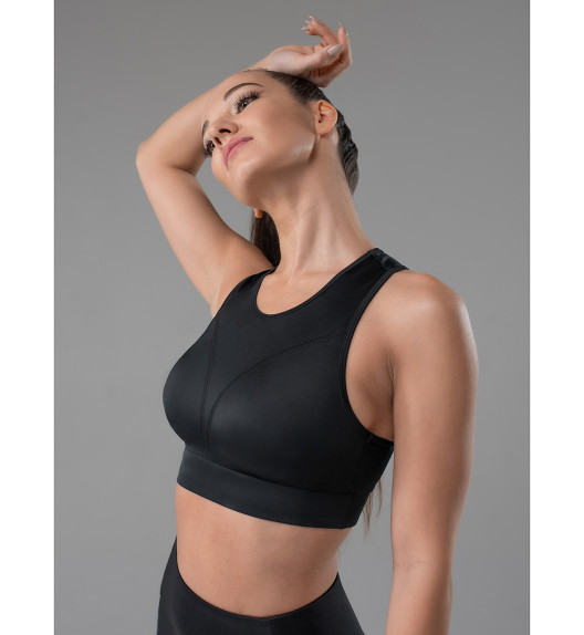 Топ черный Peony I-Style