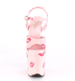 Стрипы Pleaser розовые FLAM809KISSES/BPPU/M