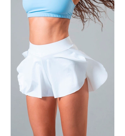 Шорты белые DoubleFly I-Style