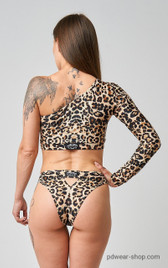 Топ леопардовый One Shark