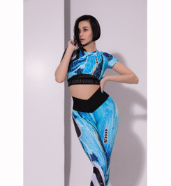 Лосины Corsage MRL INNOVATION "Blue" Bona Fide