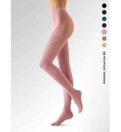 Колготки лиловые INTRECCIO 60 Minimi