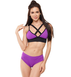 Шорты фиолетовые Basic Star