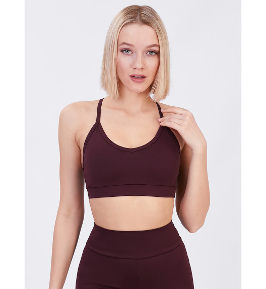 Топ бордо Perfect Bra