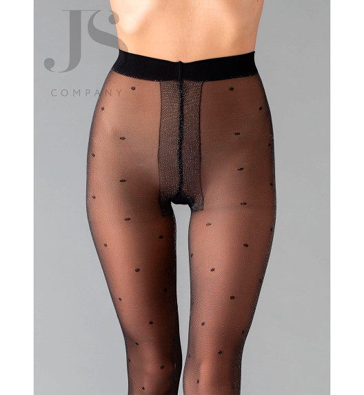 Колготки черные AMALIA LUREX 01 Giulia