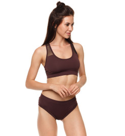 Шорты бордо Basic