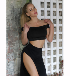 Топ черный Colette Eco I-Style