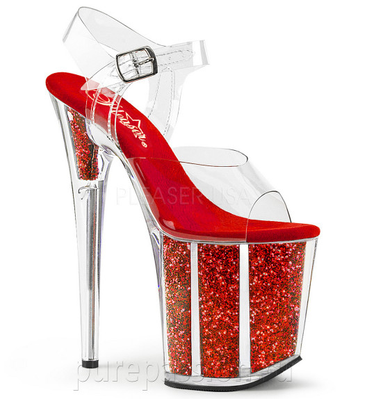 Стрипы Pleaser красные FLAM808G/C/R