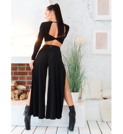 Топ черный Butterfly I-Style