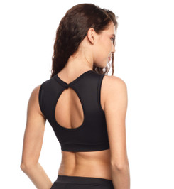 Топ черный Circle