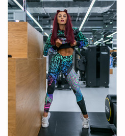 Лосины Classic Vibes "Blue" Bona Fide