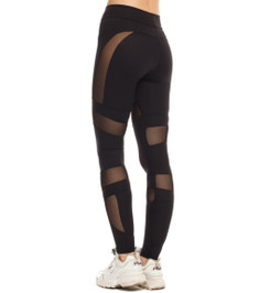 Лосины с сеткой черные Muse