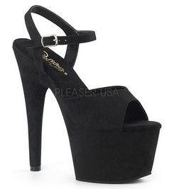 Босоножки Pleaser черные ADO709FS/BFS/M