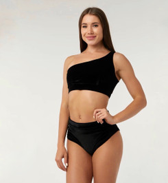 Шорты черный бархат Devi Polerina