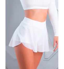 Шорты белые Double Fly Shadow I-Style