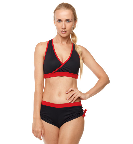 Шорты черные с красным Bielmann Star