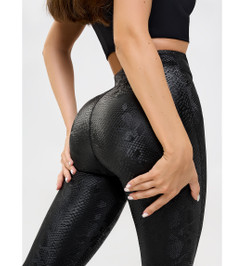 Лосины Leather "Black Mamba" Bona Fide