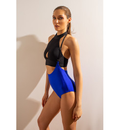 Шорты-Подтяжки синие Shark