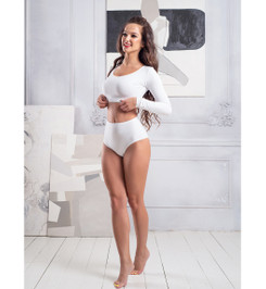 Шорты белые PinUp Style I-Style