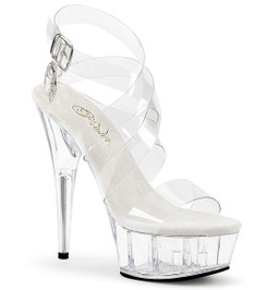 Туфли Pleaser прозрачные DEL635/C/M