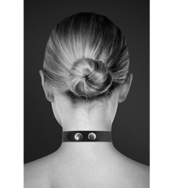 Чокер черный "SLAVE" Bijoux