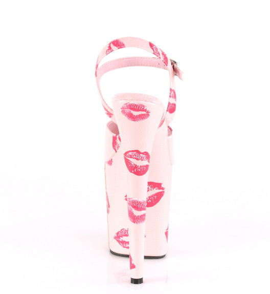 Стрипы Pleaser розовые FLAM809KISSES/BPPU/M