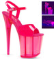 Стрипы Pleaser розовые FLAM809UVT/NHP/M