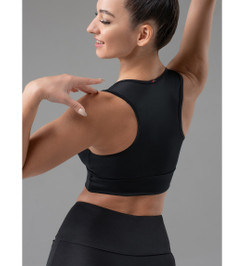 Топ черный Tulip I-Style