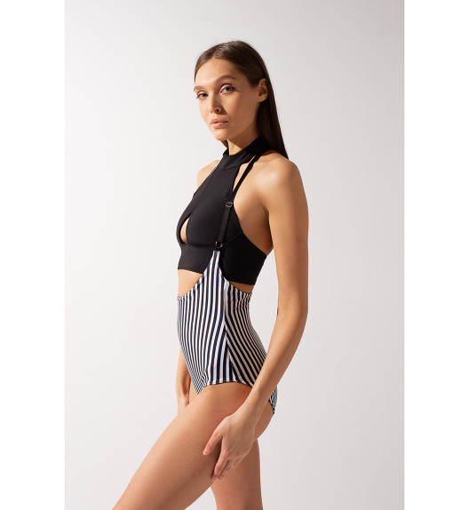 Шорты-Подтяжки двухсторонние Black-Stripes Shark