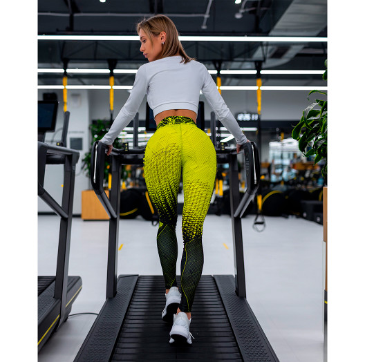 Лосины Classic Futuris "Yellow Neon" Bona Fide