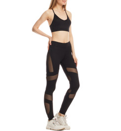 Лосины с сеткой черные Muse