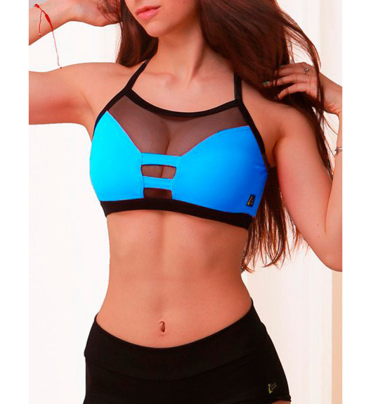 Топ голубой Rubi I-Style