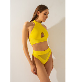 Шорты желтые Tahiti Shark