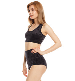 Шорты черные Madonna Velvet Star