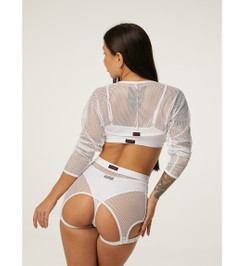 Гартер белый Polerina